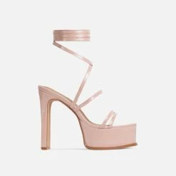 Head Over Heels: All In One Boutique Lucky Heels- Nude New Arrivals