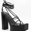 Head Over Heels: All In One Boutique Footwear Bronx Heels- Black