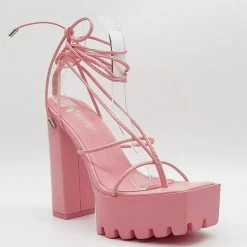 Head Over Heels: All In One Boutique Footwear Bronx Heels- Pink