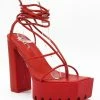 Head Over Heels: All In One Boutique Bronx Heels- Red