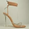 Head Over Heels: All In One Boutique Romance Heels- Nude Footwear
