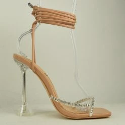 Head Over Heels: All In One Boutique Romance Heels- Nude Footwear