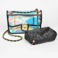 Head Over Heels: Bundle And Shoetique Simple Enough Handbag- Holo Accessories