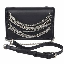 Head Over Heels: Bundle And Shoetique Chainz Bag- Black Accessories