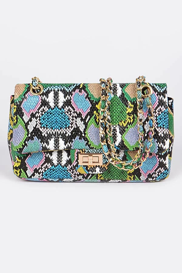 Head Over Heels: All In One Boutique Slither Satchel- Multi Accessories