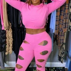 Head Over Heels: All In One Boutique Pinkie Hoodie Set