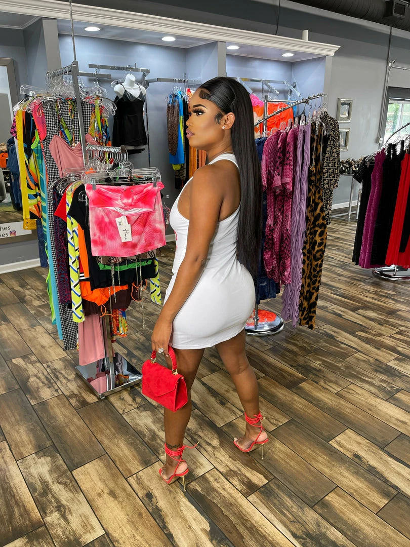 Head Over Heels: All In One Boutique GP Dress- White