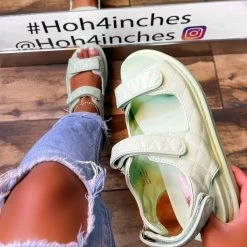 Head Over Heels: All In One Boutique Montana Platform- Mint New Arrivals