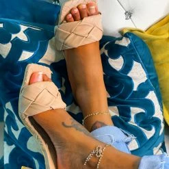 Head Over Heels: All In One Boutique Footwear Luxury Babe Heels- Nude