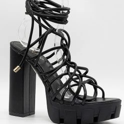 Head Over Heels: All In One Boutique Footwear Shakira Heels- Black