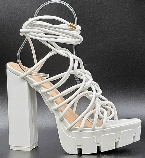 Head Over Heels: All In One Boutique Footwear Shakira Heels- White