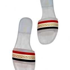 Head Over Heels: All In One Boutique Palace Sandals- Clear Footwear