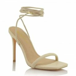 Head Over Heels: All In One Boutique Tiffany Heels- Ivory Footwear