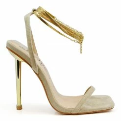 Head Over Heels: All In One Boutique 24k Heels- Nude Footwear