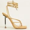 Head Over Heels: All In One Boutique Renni Heels- Nude