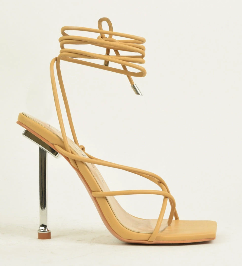 Head Over Heels: All In One Boutique Renni Heels- Nude