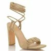 Head Over Heels: All In One Boutique Max Heels- Nude Footwear