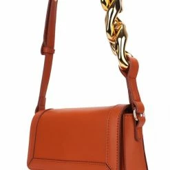 Head Over Heels: Bundle And Shoetique Gold Link Bag- Tan Accessories