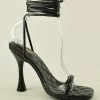 Head Over Heels: All In One Boutique Covinna 2.0 Heels- Black Footwear