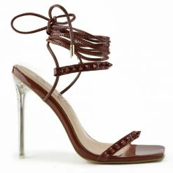 Head Over Heels: All In One Boutique Metilda Heels- Brown Footwear