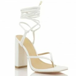Head Over Heels: All In One Boutique Footwear Macy Heels- White