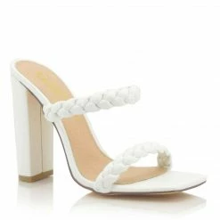 Head Over Heels: All In One Boutique Rapunzel Heels- White Footwear