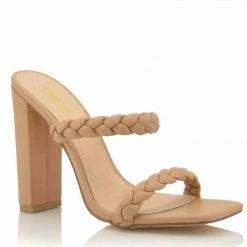 Head Over Heels: All In One Boutique Rapunzel Heels- Nude