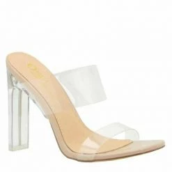 Head Over Heels: All In One Boutique New Arrivals Slip In Heels- Nude
