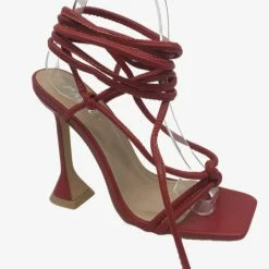 Head Over Heels: All In One Boutique Lacie Heels- Red Footwear