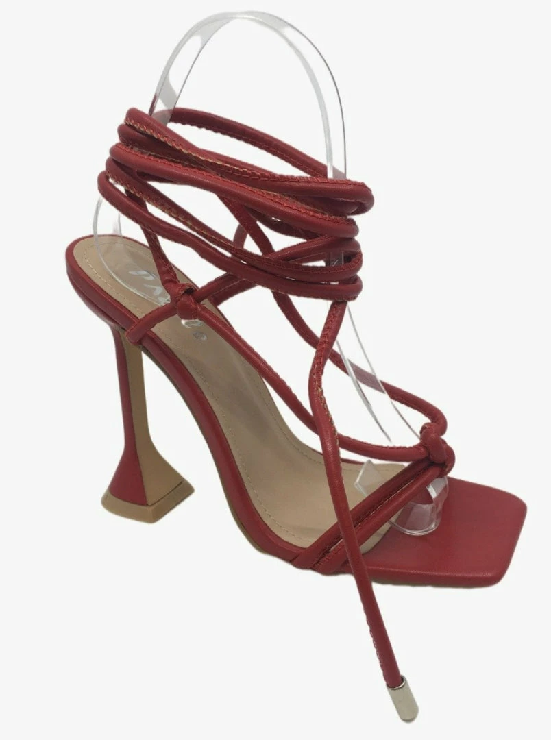 Head Over Heels: All In One Boutique Lacie Heels- Red Footwear