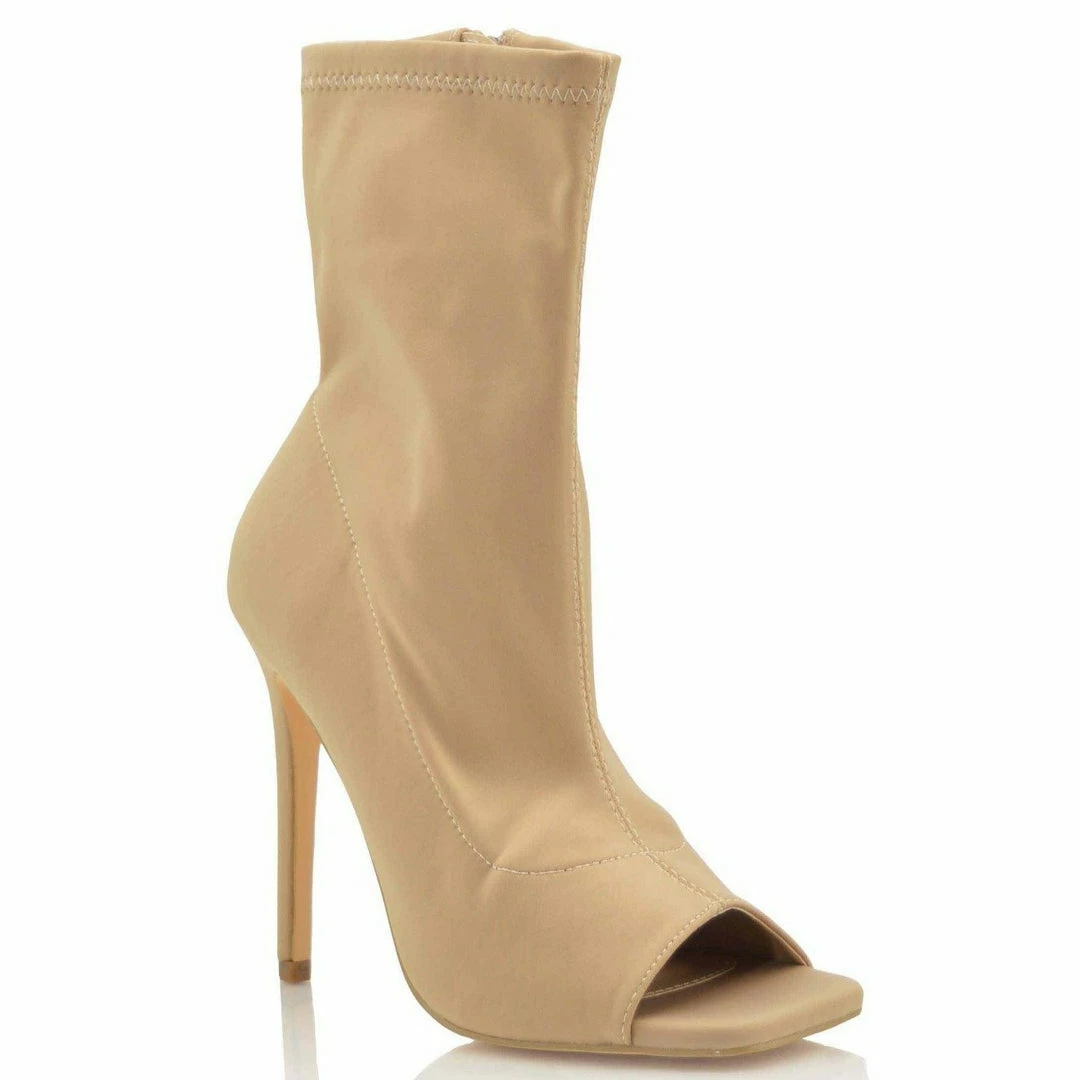 Head Over Heels: All In One Boutique Key Bootie- Nude