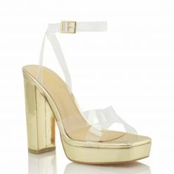 Head Over Heels: All In One Boutique Flash Heels- Gold