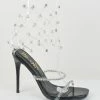 Head Over Heels: All In One Boutique Glitz Heels- Black Footwear