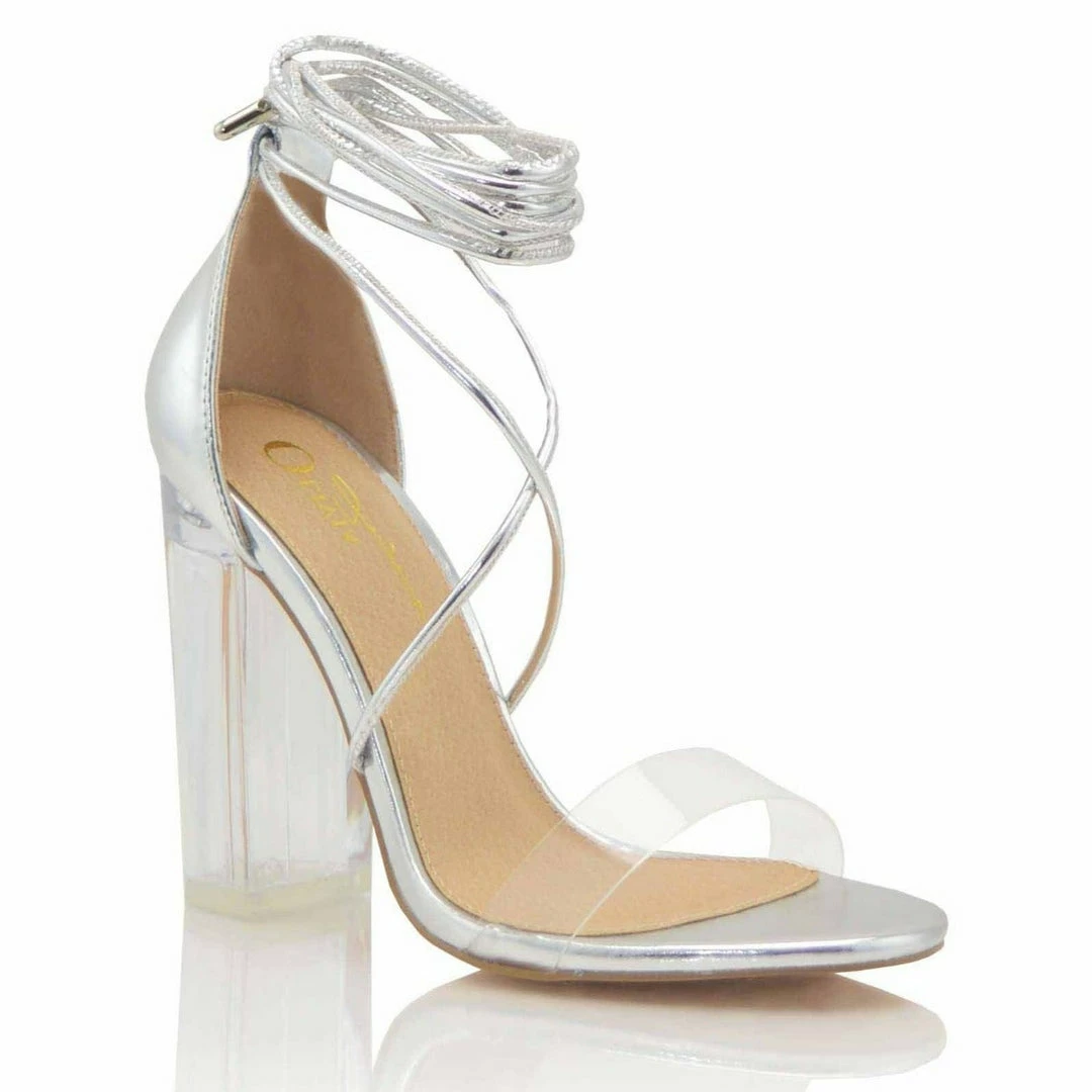 Head Over Heels: All In One Boutique Footwear Rosey Heels- Silver