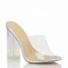 Head Over Heels: Bundle And Shoetique Glass Slipper- Silver New Arrivals