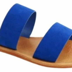 Head Over Heels: Bundle And Shoetique Simone- Blue Sandals