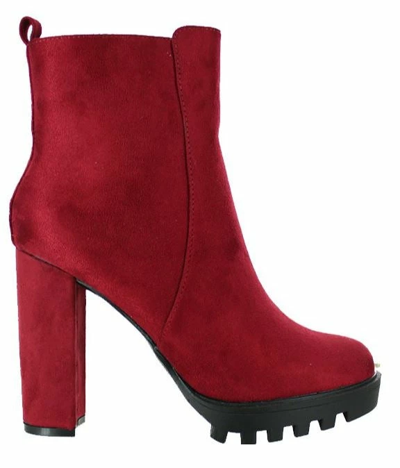 Head Over Heels: Bundle And Shoetique Commander- Burgundy