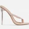 Head Over Heels: All In One Boutique Footwear Stitched Heels- Nude