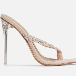 Head Over Heels: All In One Boutique Footwear Stitched Heels- Nude