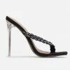 Head Over Heels: All In One Boutique Footwear Stitched Heels- Black