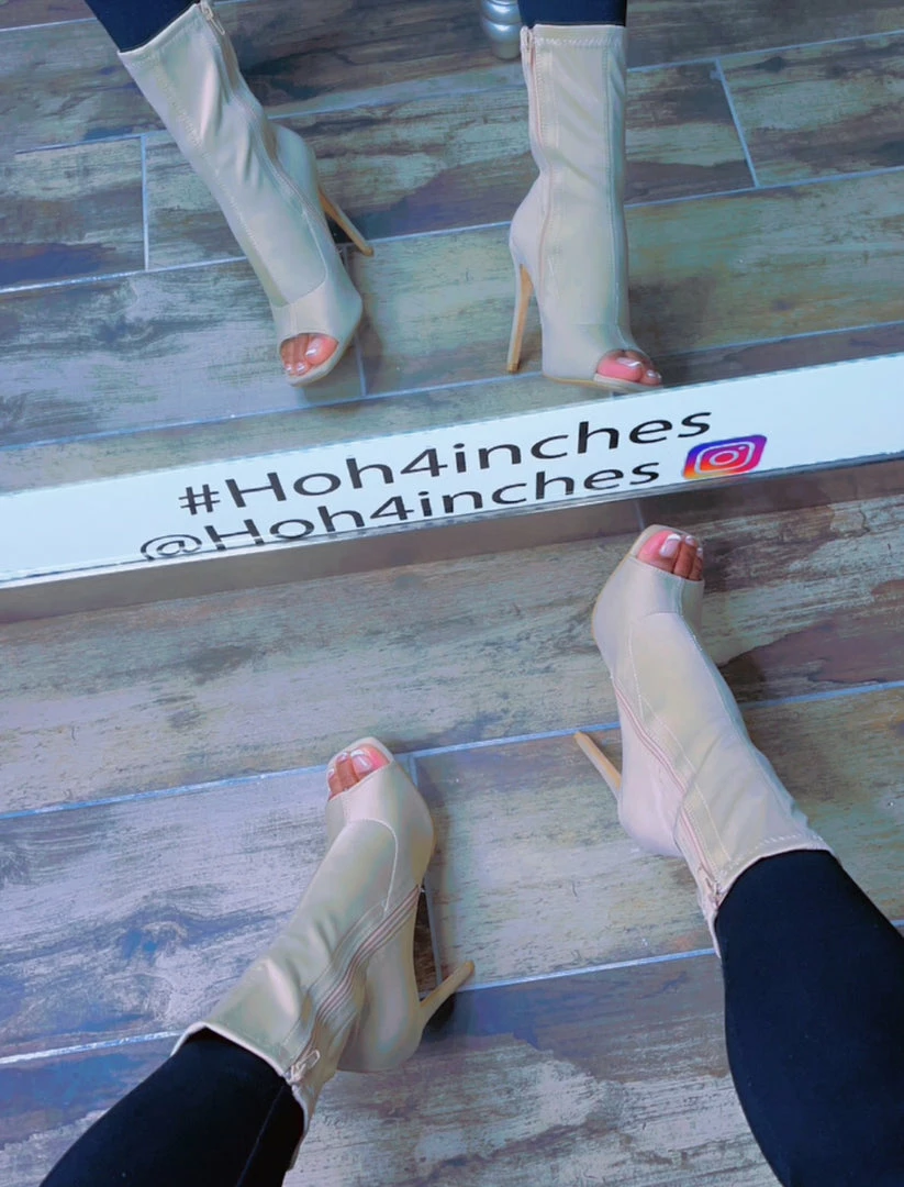 Head Over Heels: All In One Boutique Key Bootie- Nude