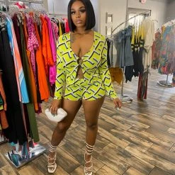 Head Over Heels: All In One Boutique Apparel Dezzi Set- Green