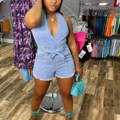 Head Over Heels: All In One Boutique Brunch Days Romper Apparel