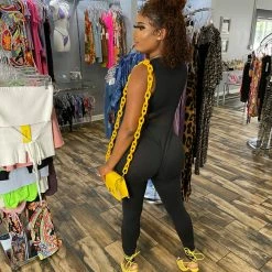 Head Over Heels: All In One Boutique Genie Pants Set - Black Apparel