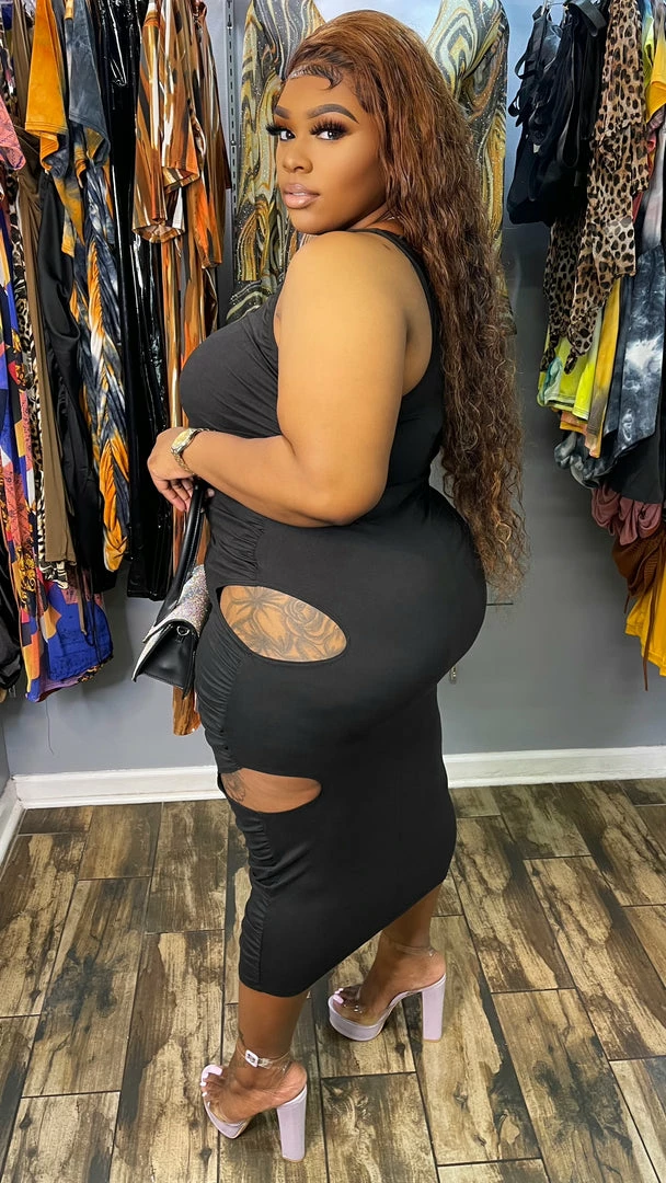 Head Over Heels: All In One Boutique Apparel Francine Dress- (Plus Size)