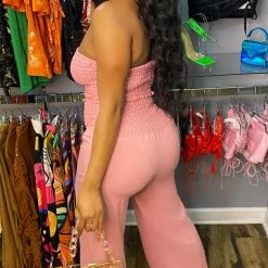 Head Over Heels: All In One Boutique Off To Paradise Set- Rose