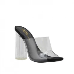 Head Over Heels: Bundle And Shoetique New Arrivals Glass Slipper- Black