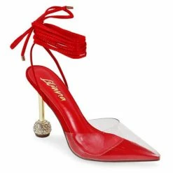 Head Over Heels: All In One Boutique Mona Heels- Red