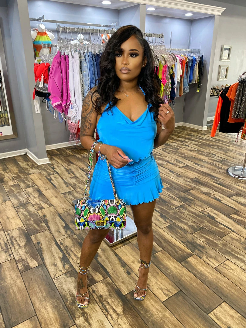 Head Over Heels: All In One Boutique Margie Set- Blue