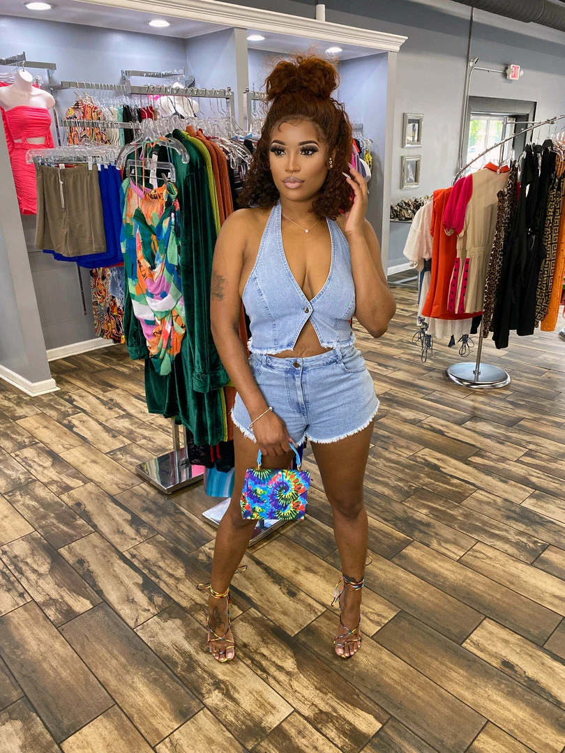 Head Over Heels: All In One Boutique Keisha Short Set